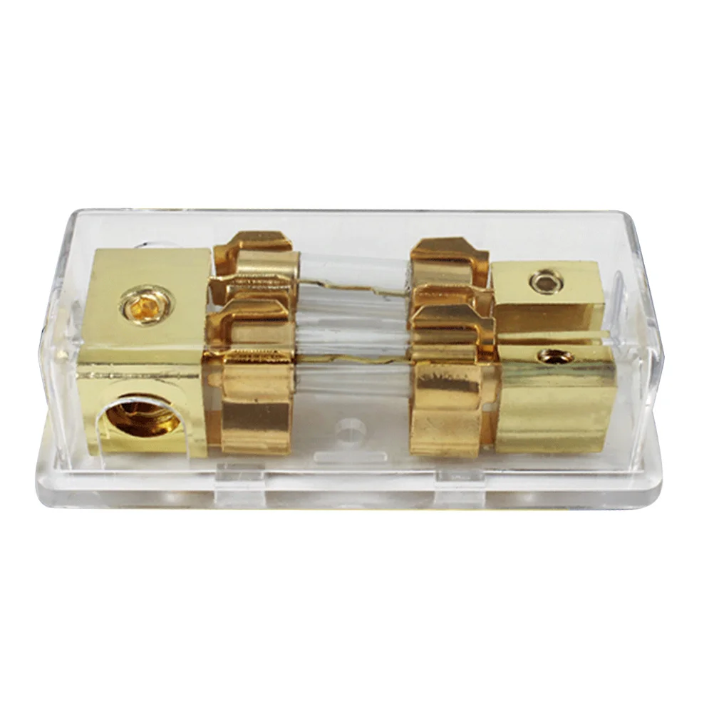 

Car Speaker Holder Power Cord Base Audio Fuse Holder Cable Fuse Seat For Amplifier Speaker Wire Protection Waterproof Dustproof