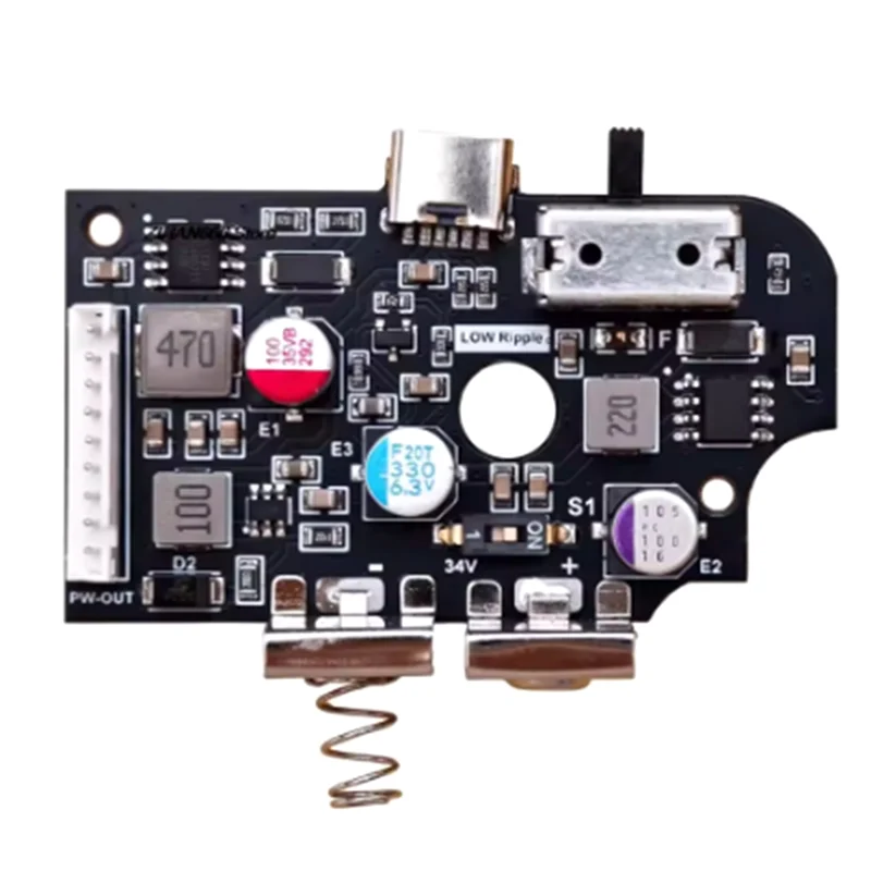 【SLEEK DESIGN】High Brightness Screen Repair Kit Power Accessories For SEGA Game Gear USB-C Power Board For GG