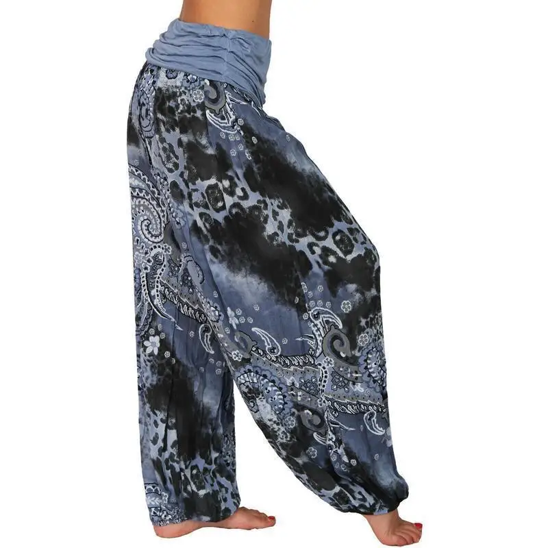 Women's Boho Yoga Harem Pants Neutral Style Casual Trousers Other Material 100% Spring Collection Fashionable Ladies' Clothing