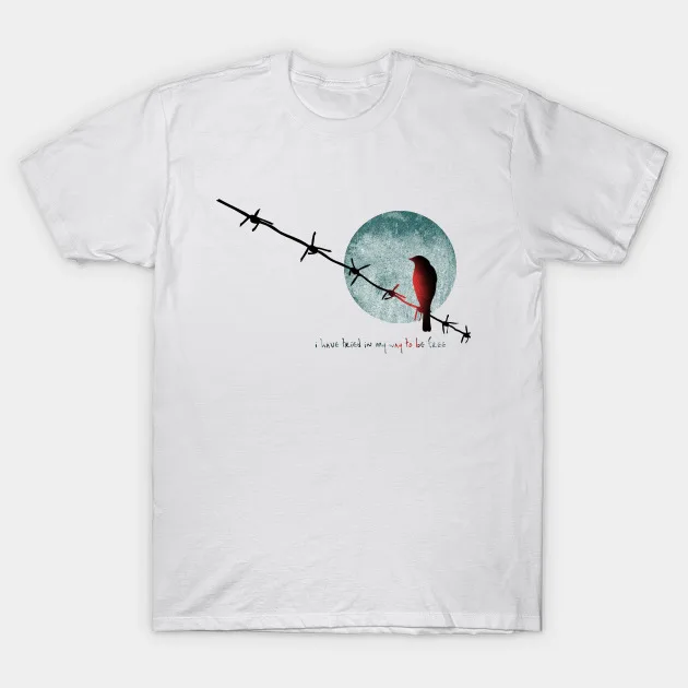 Vintage Leonard Cohen T-Shirt Bird on the Wire I Have Tried In My Way To Be Free