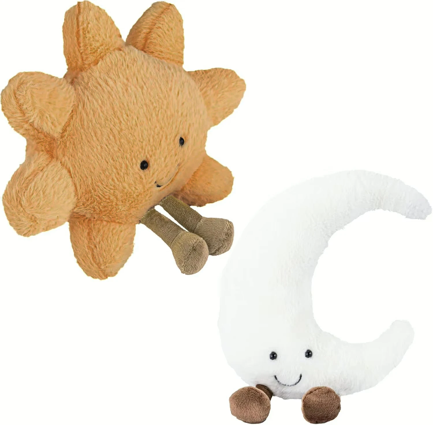 Sun And Moon Pillow Pillow Soft Plush Toy Cute Sun And Moon Plushie Stuffed Perfect For Room Homr Decor Birthdays Special Gifts