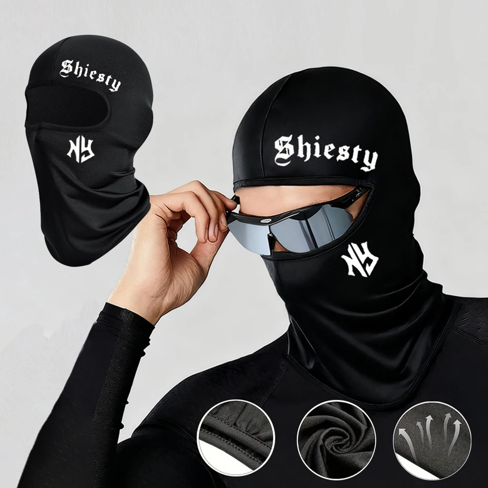 

3pcs/2pcs/1pc Shiesty&NY letter printed quick drying head cover - breathable, sweat absorbing, dust-proof, suitable for outdoor
