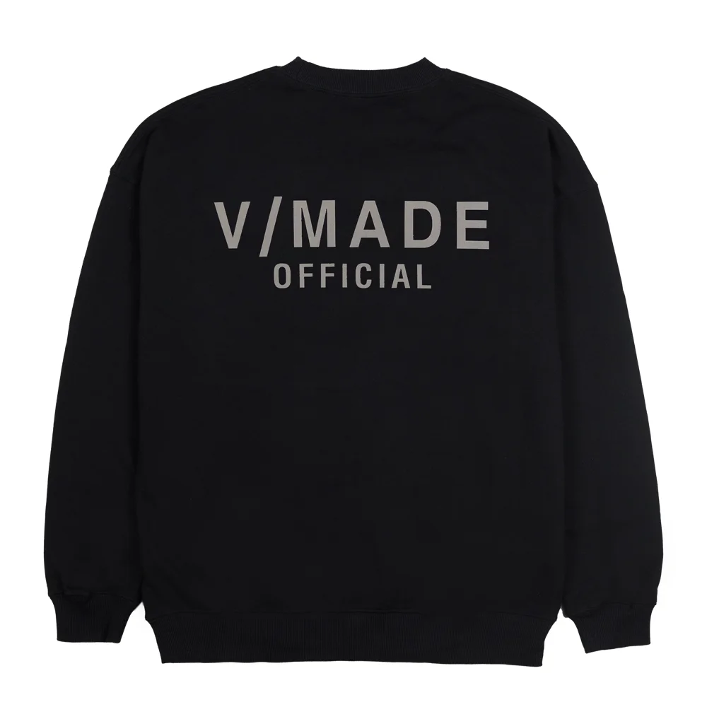 VMADE SW6 French Terry Crewneck Sweater For Men Casual Loose Workout Pullover Sweatshirt