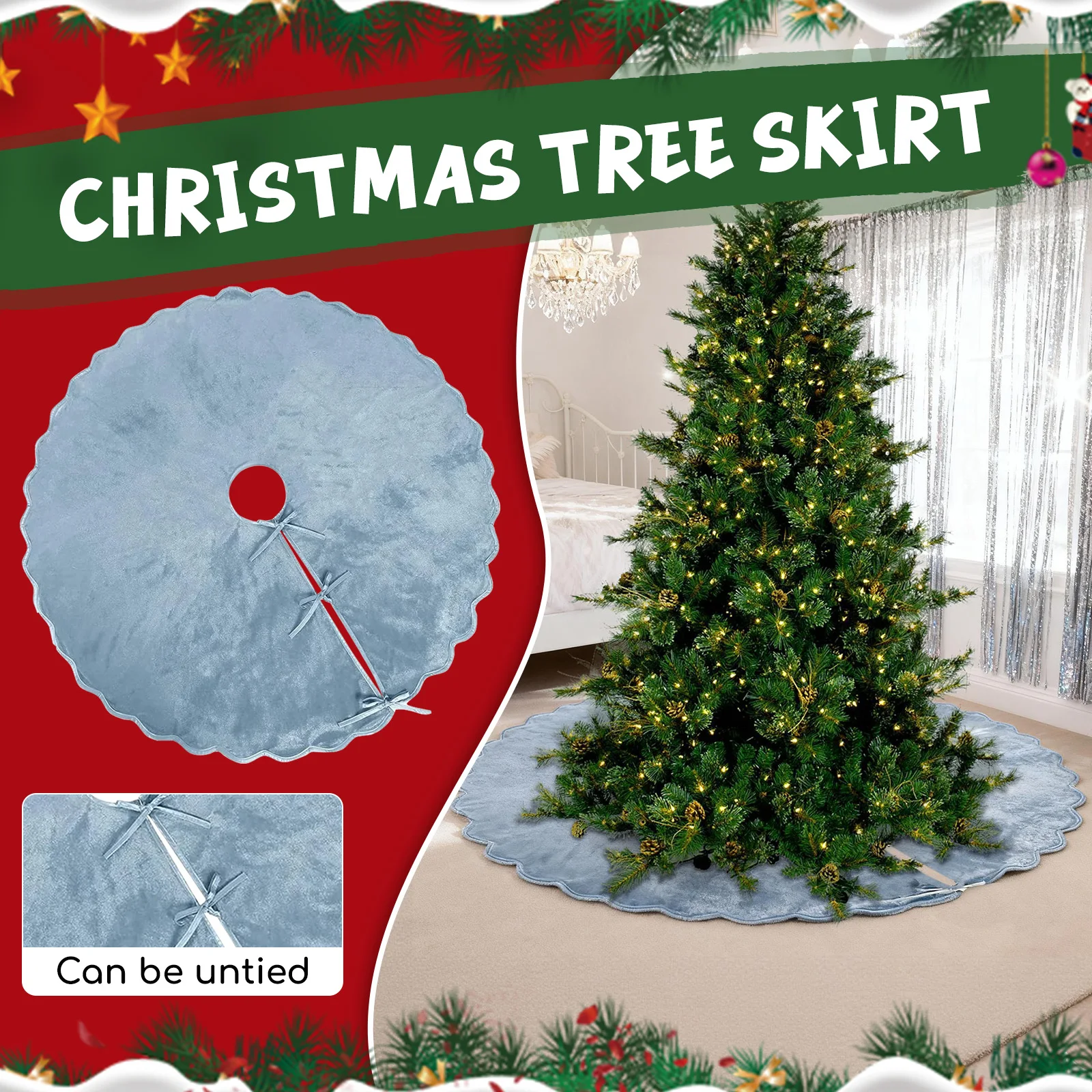 Thumbnail 2 - #35 Christmas Tree Skirts Comparison Guide