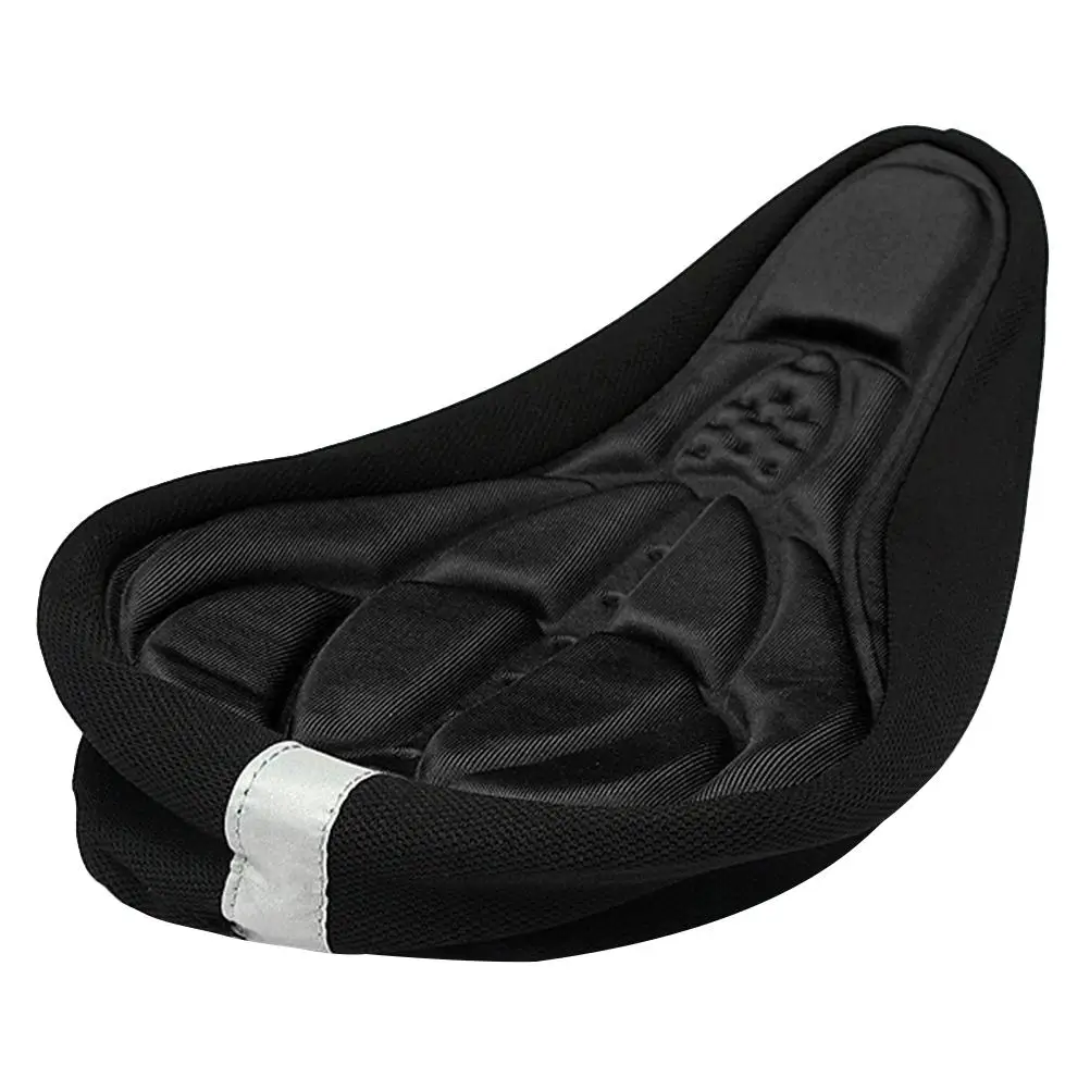 

2PCS BikeSeatCover 3D Gel SaddlePad Cushion Replacement Accessories KidsBikes SoftErgonomic NonSlip Adjustable Breathable