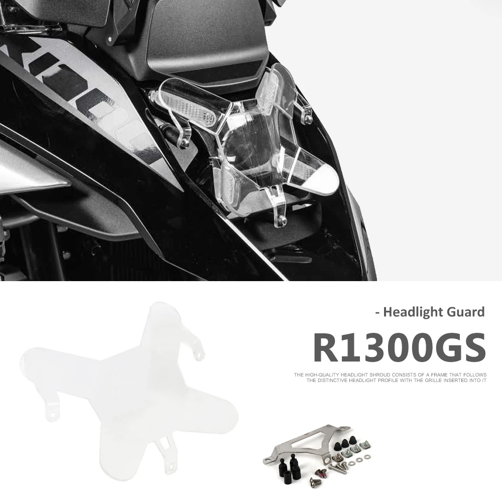 

Motorcycle New Headlight Guard For BMW R1300GS R 1300 GS r1300 gs GS1300 2025 2024 2023 Head Light Protector Cover Protection