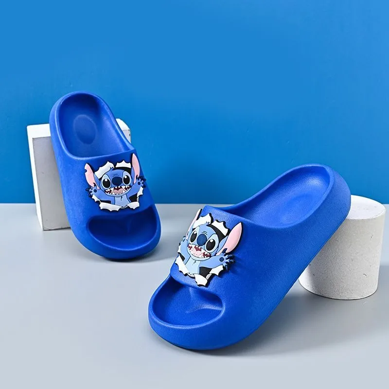 Lilo & Stitch Cartoon Animation Creative EVA Sandals Cute Fashion Simple antiscivolo pantofole Casual per la casa del bambino resistenti all\'usura