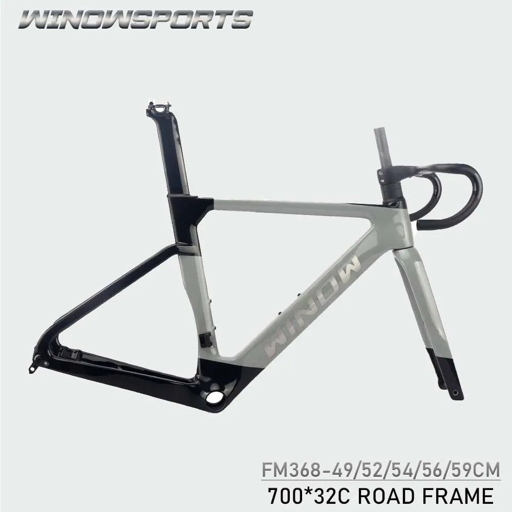 

Factory Supplier Full Carbon Fiber Road Bike Frameset Classic Racing Bicycle Frame Aero 700C Di2 bicycle carbon frame