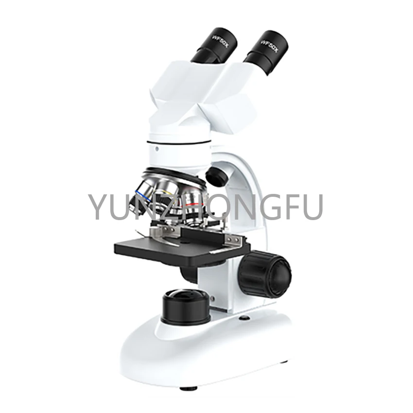 

Compound Microscope with Wide-Field 10X and 50X Eyepieces for Lab Zoom 6000X-20000X Biological HD Microscope Digital LED Lab