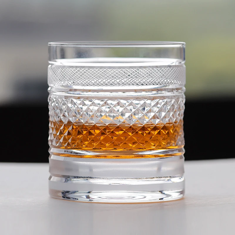 

Edo Kiriko Crystal Whisky Glass Scotch Glasses With Gift Box Handicraft Hand Cut To Clear Rocks Glasses Tumbler Old-fashioned