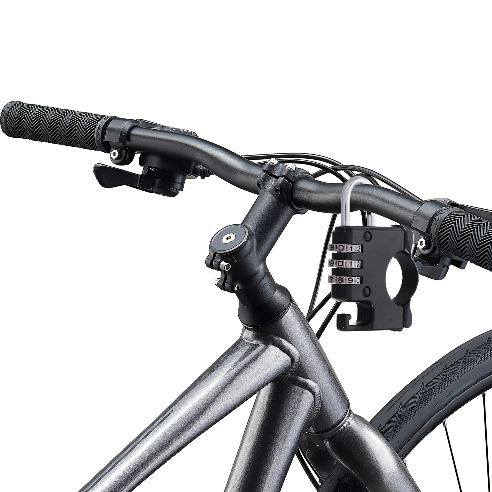 

Universal Lock Anti-Theft Motorcycle Keyless Combination Password Handlebar Security Lock Durable Waterproof Secure