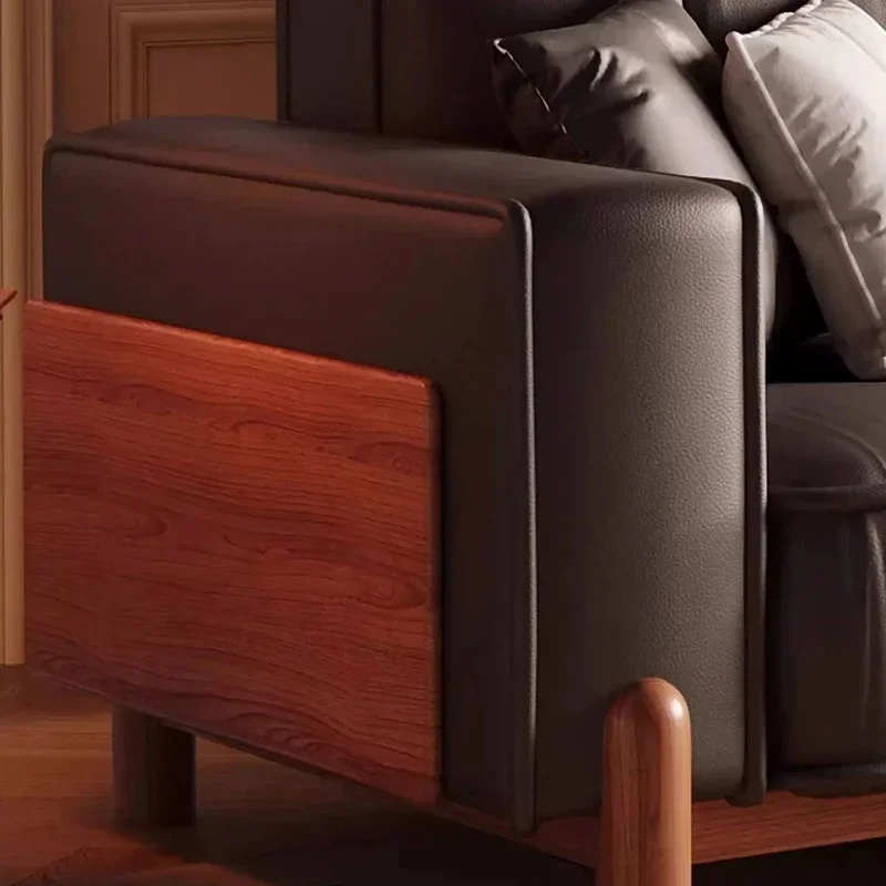 Modern Wooden European Sofa Waterproof Individual Modern Nordic Bedroom Sofa Women Universal Muebles Divano Hotel Furniture
