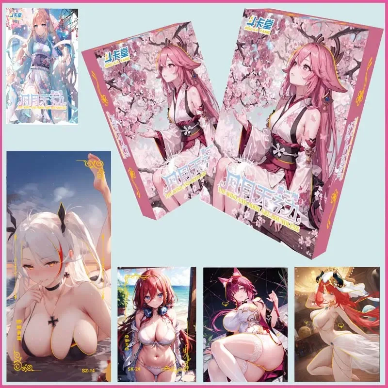 Goddess Story Series Booster Box, Goddess KaKafka, Anime Swimwear, Bikini Party, Bean Gold Toys and Hobby Gifts, Girl, New