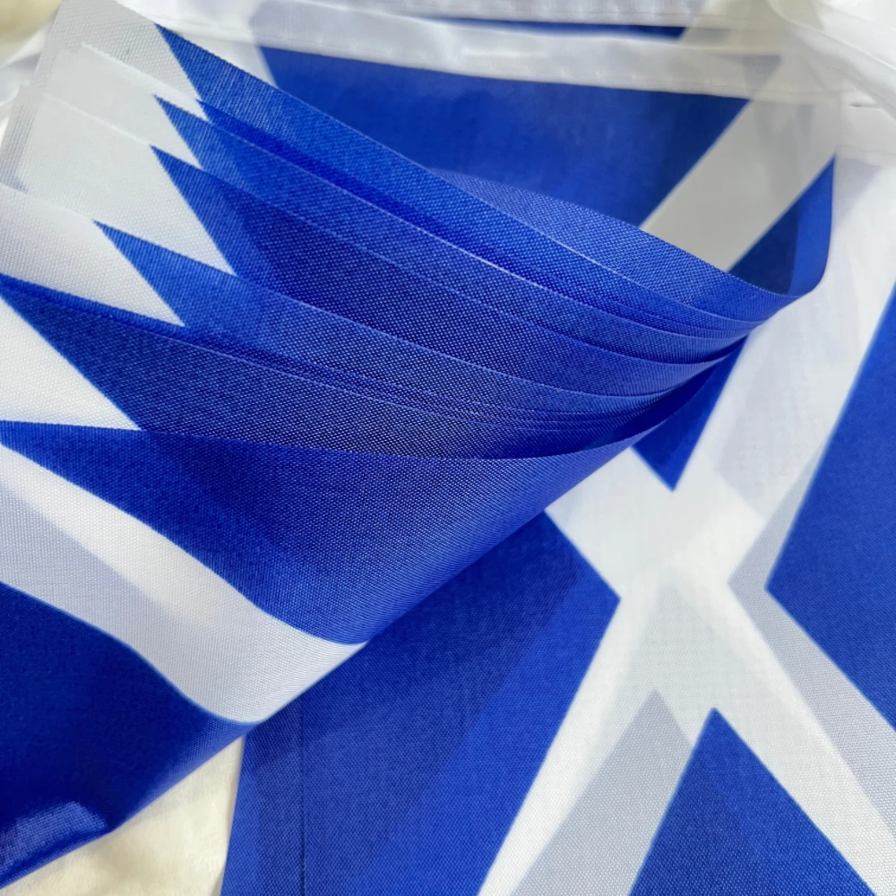 YIXIN 20 Pcs Scottish National Flags 14X21CM Hanging Bunting Banner Flag  Party Event Sports Celebration Decoration Home Decorat