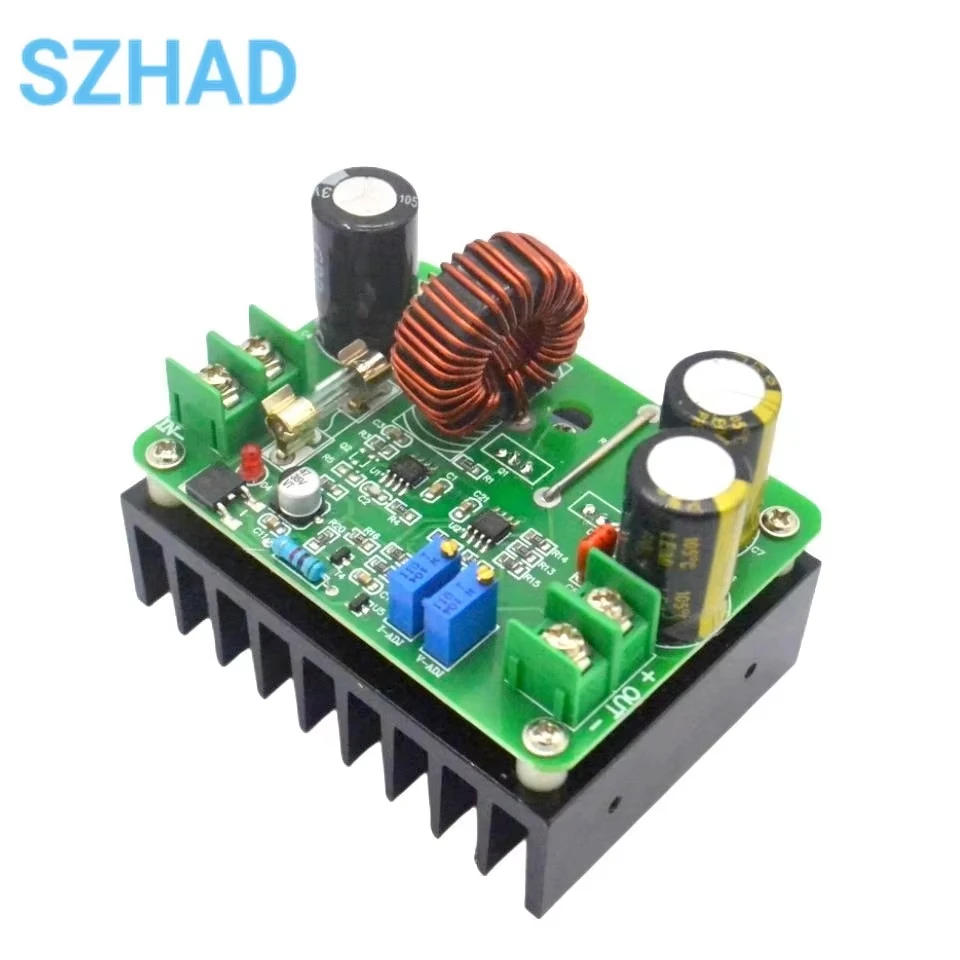 600W DC-DC Boost Converter 10V-60V To 12V-80V 10A Step Up Power Supply Module Adjustable Constant Current Voltage