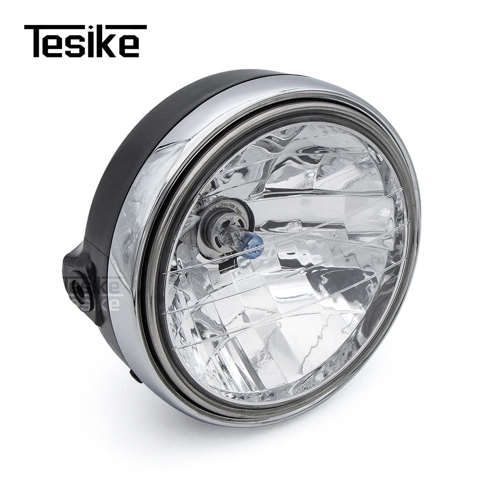 Motorcycle Front Headlight Headlamp for Honda CB400 CB500 CB1300 Hornet 250 600 900 VTEC VTR VT250 Basic Head Light Round