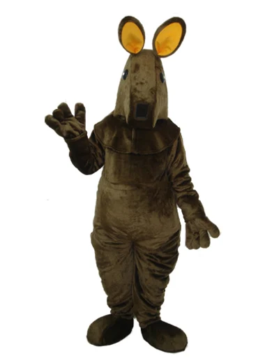 Nieuwe Volwassen Karakter Kangoeroe Mascotte Kostuum Halloween Kerst Jurk Full Body Props Outfit Mascotte Kostuum