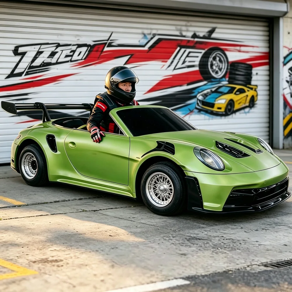 Electric Four-Wheeled Racing Drift Karts Two Seater Version Customizable Max Speed 60KM/H Go-Karts Made in China Fun