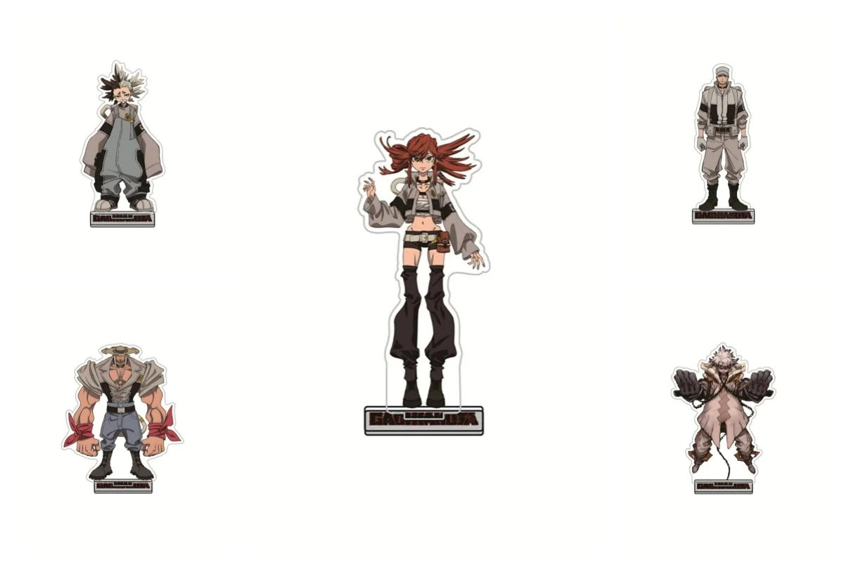 

Anime Gachiakuta 15CM Acrylic Stand Rudo/Enjin/Bro Santa/Tamsy Caines/Semiu Grier/Amo Empool tabletop decoration elegant Gifts