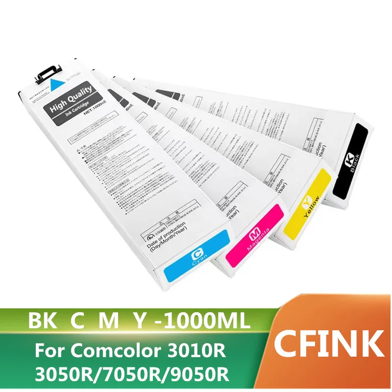 

1PCS-6308G/E 6308C 6308E Ink Cartridge For Riso Comcolor 3010R/3050R/7050R/9050R With One Time Chip Compatible Ink Cartridge