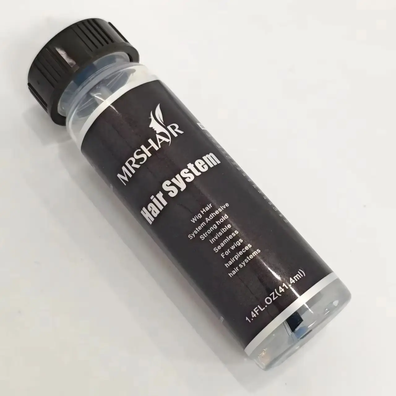 1/2 Bottles 41ml 1.4OZ MRSHAIR Hair System Adhesive Strong Hold Invisible Seamless Wig Glue for Lace Wig Toupee Hairpieces