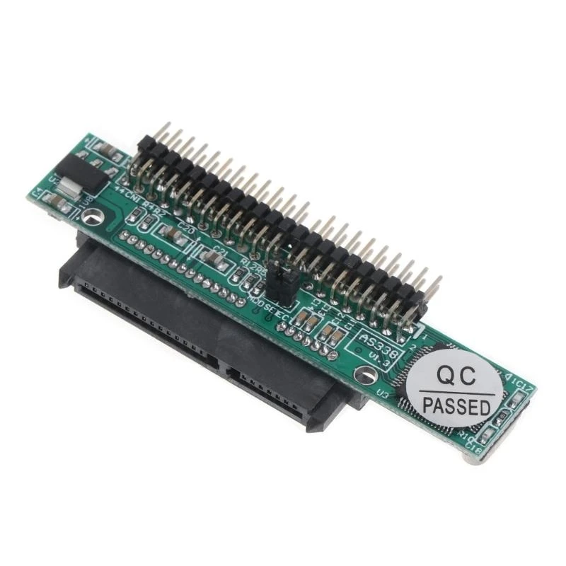 

SZSU 180Degree to 2.5inch IDE Male HDD SSD Adapter Converter 1.5Gbs Adapter Card 7+15P 22Pin to IDE Hard Disk