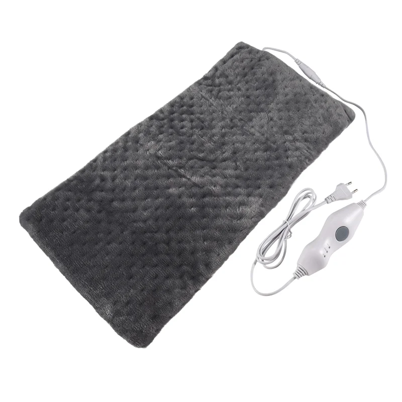 HIM-Extra großes elektrisches Heizkissen zur Linderung von Rückenschmerzen und Krämpfen, 30,5 x 61 cm, weiche Wärme für feuchte und trockene Therapie