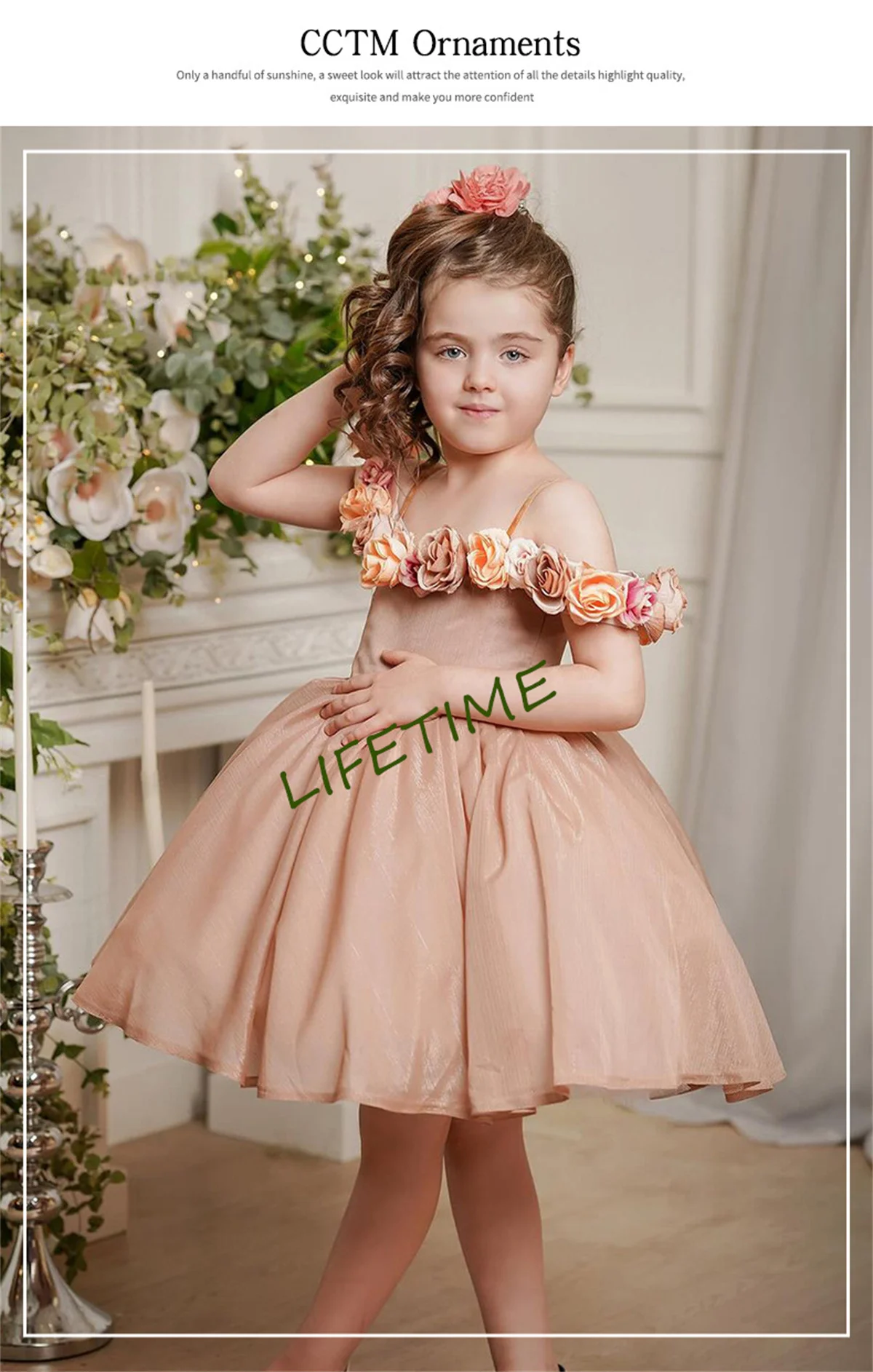 Children Evening Dresses for Girls 1 Years Kids Birthday Party Luxury 2024 Fluffy Ball Gown Wedding Prom Formal Lace Dress