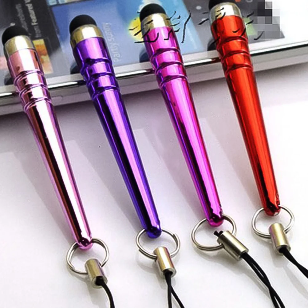 

40Pcs Capacitive Stylus Pens Multipurpose 10 Colors Compact Lightweight Universal Touch Screen Device Mobile Phone Tablet