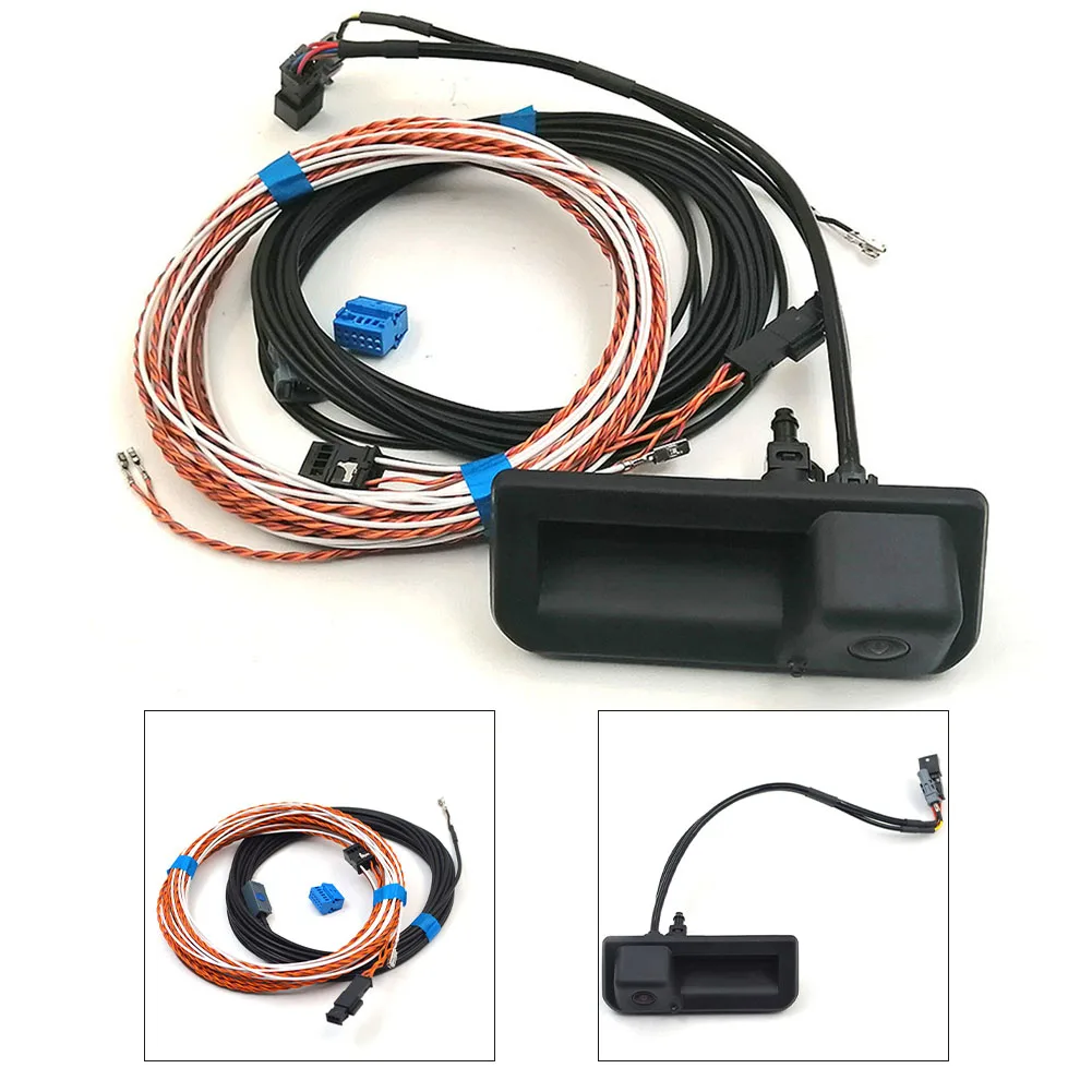 Reliable LHD Rearview Camera Harness for A6L For Q5 For Q7 For Q8 Quick and Easy Installation Wear resistant (8W8827566E)