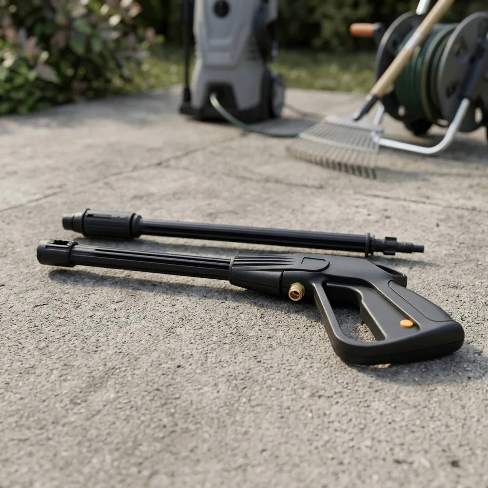 For M14 Threaded Adjustable Spray Nozzle for High Pressure Washers Used in Vehicle Patio and Driveway Cleaning