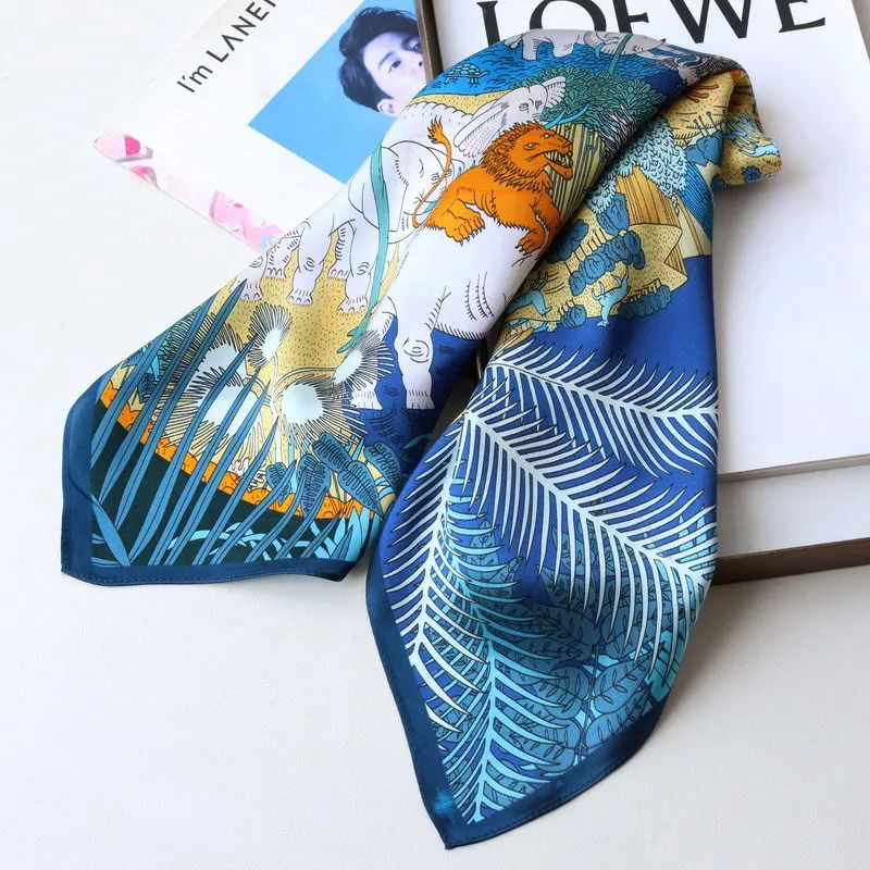 animal-party-silk-scarf-women-spring-summer-shawl-square-bandanas-hair-neck-accessories-women-foulard-femme-65cm-65cm