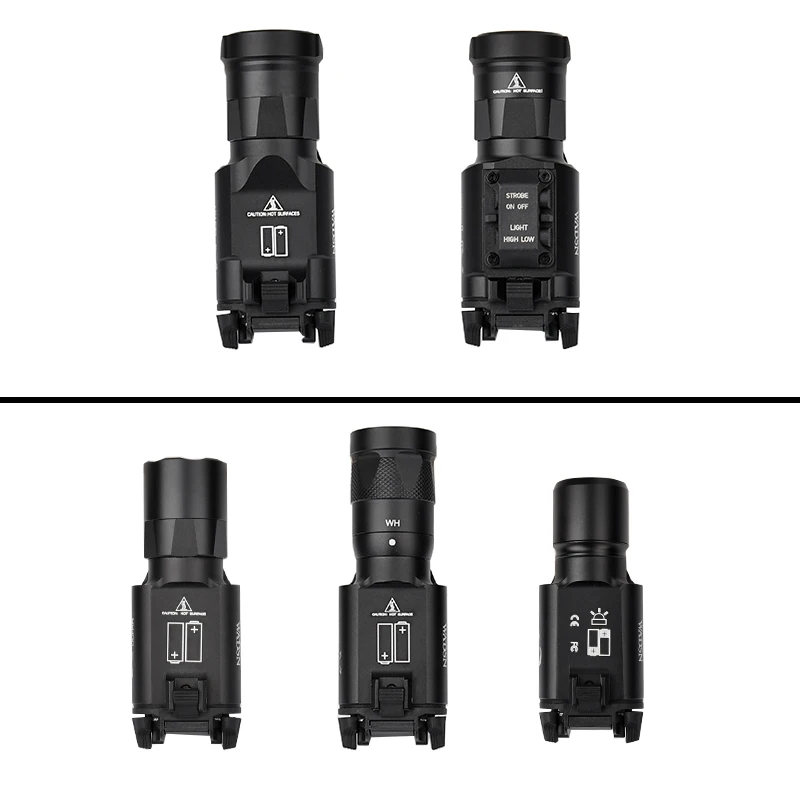 Surefir X300 X300U Ultra X300V XH35 Metal Strobe LED Light Fit 20mm Rail Hanging Hunting Flashlight Airsoft Tactical Pistol gun view 4