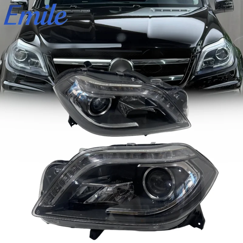 A1668207361 A1668207461 Original Bi-Xenon Headlights for  X166 GL350/GLS450 LHD/RHD Compatible 2013 2014 2015 2016