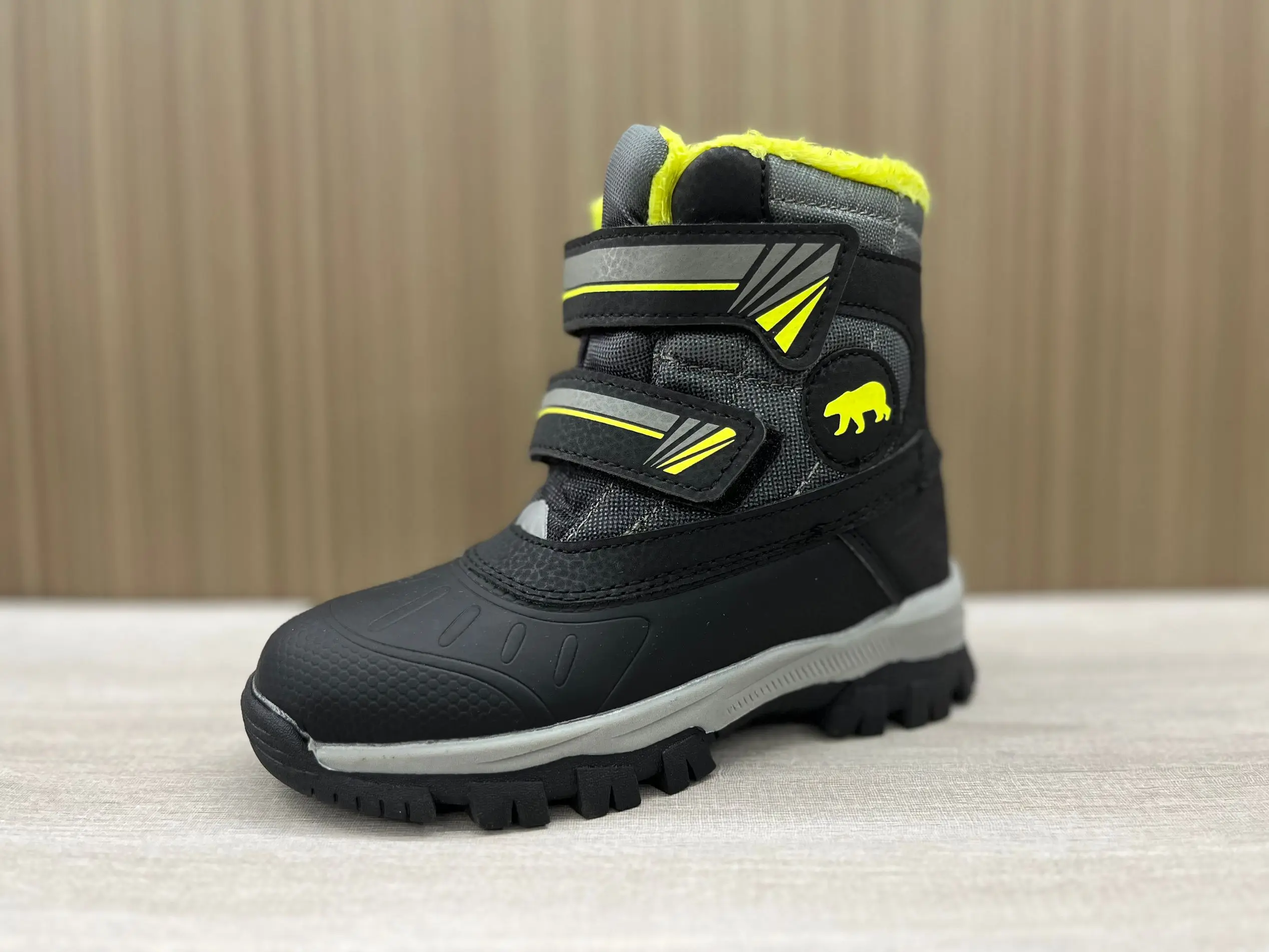 Top Quality Waterproof Children Snow Boots Fashion Boys Winter Shoes With Plush Non-Slip Thickening Keep Warm Size 25-30