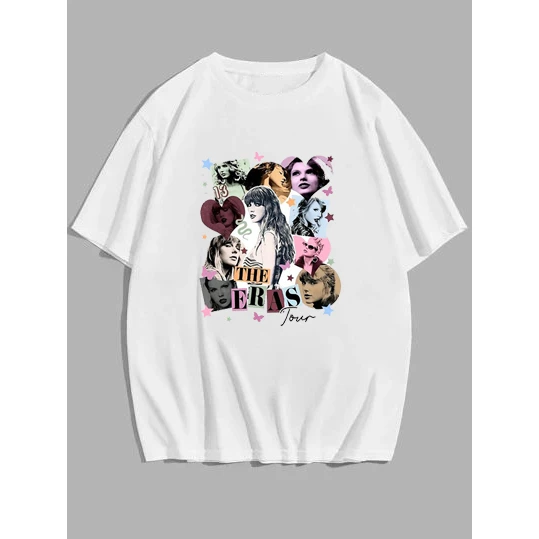 T-shirt da concerto americano Ultime donne Top Estate Nuovi uomini e donne Abbigliamento Moda Streetwear