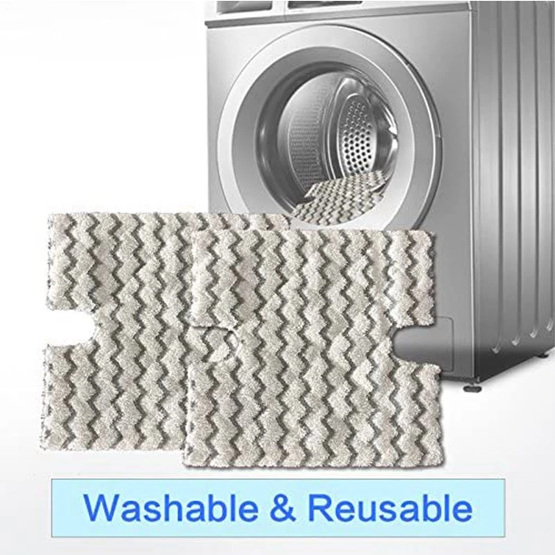 แผ่นซับไมโครไฟเบอร์สำหรับใช้ทดแทนผ้าซับไอน้ำ S3973 S3973D ฉลามฉลามฉลามสำหรับเปลี่ยนชิ้นส่วนอุปกรณ์เสริมแผ่นซับไอน้ำ