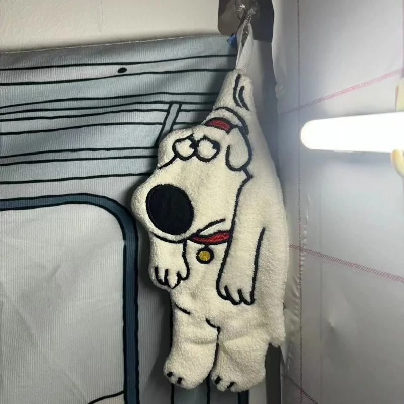 بريان غريفين منشفة اليد الكرتونية لطيف شنقا منديل لينة ماصة اكسسوارات المطبخ الحمام