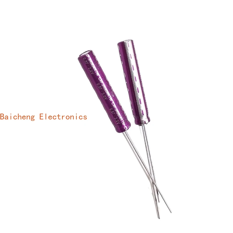 10PCS Super Farad capacitor CDA 3V0.6F 0.5F winding type 2.7V0.6F CXP-3R0604R-TW