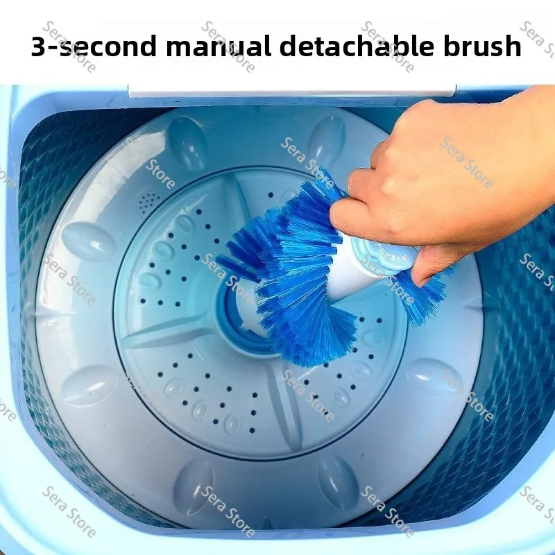 Laundry artifacts, shoe washing and laundry dual-purpose small all-in-one machine blue light bacteriostatic