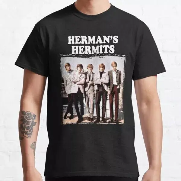 The Very Best of Herman's Hermits T-Shirt Their Greatest Hits Hermania Dandy Y2K tops Unisex Summer Short Sleeve