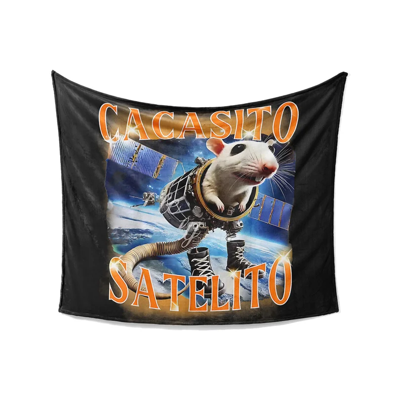 

Gaslight Gatekeep Girlboss Cacasito Satelito Throw Blanket for Women Men Girls Boys Kids Pets Dogs Cats Couch Sofa