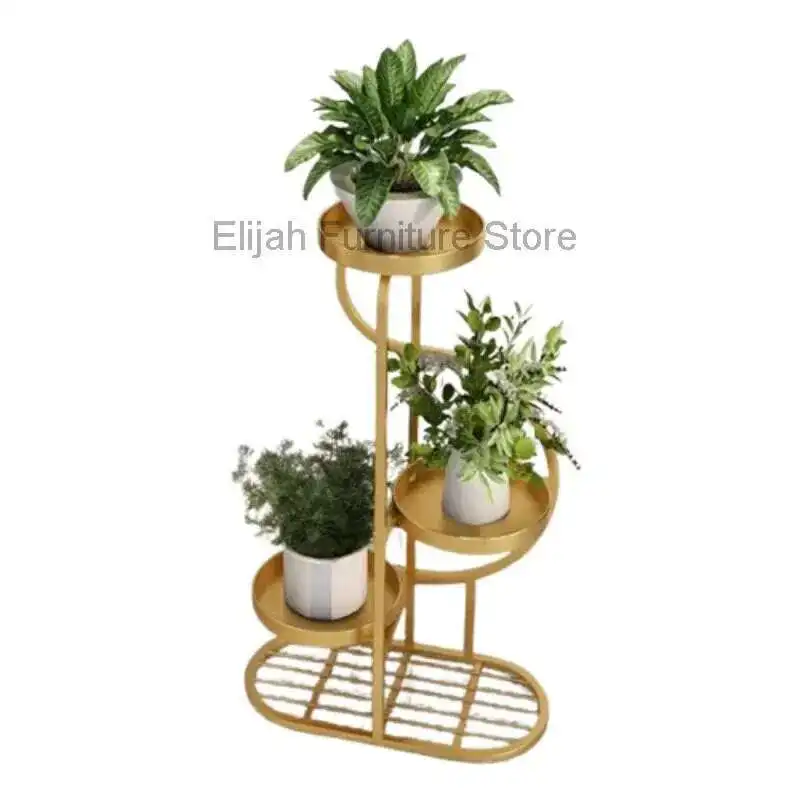 Легкая роскошная современная эстетичная подставка для цветов Минималистичная дизайнерская подставка для цветов для гостиной Свадебное украшение Porte Furniture