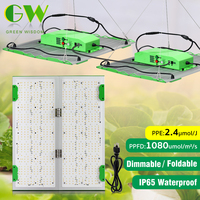 Foldable Full Spectrum LED Grow Light IP65 Waterproof 320W 450W Growing Lamp for Hydroponic Greenhouse Plants Phyto Veg Flowers