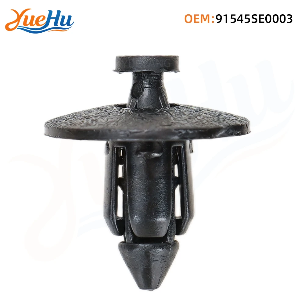 

YUEHU 91545SE0003 Auto Trim Bumper Rivet Clip Push Type Retainer Trim Bumper Rivet Clip For Nissan Patrol Honda Volvo
