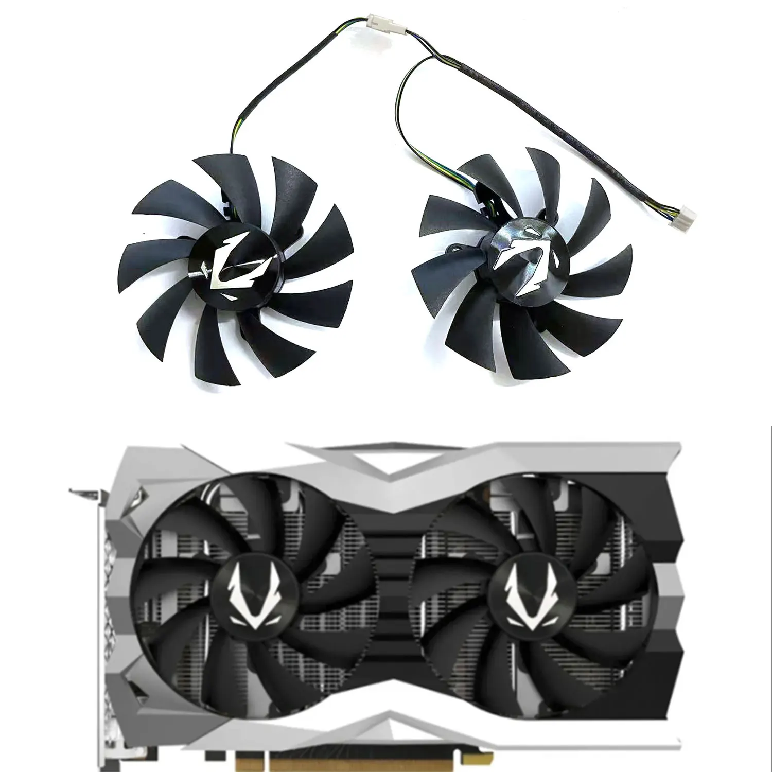 Neue 85 MM 4PIN GA92S2U GA92A2H für ZOTAC GTX 1660 1660TI RTX2060 2070 SUPER Mini Grafikkarte Lüfter