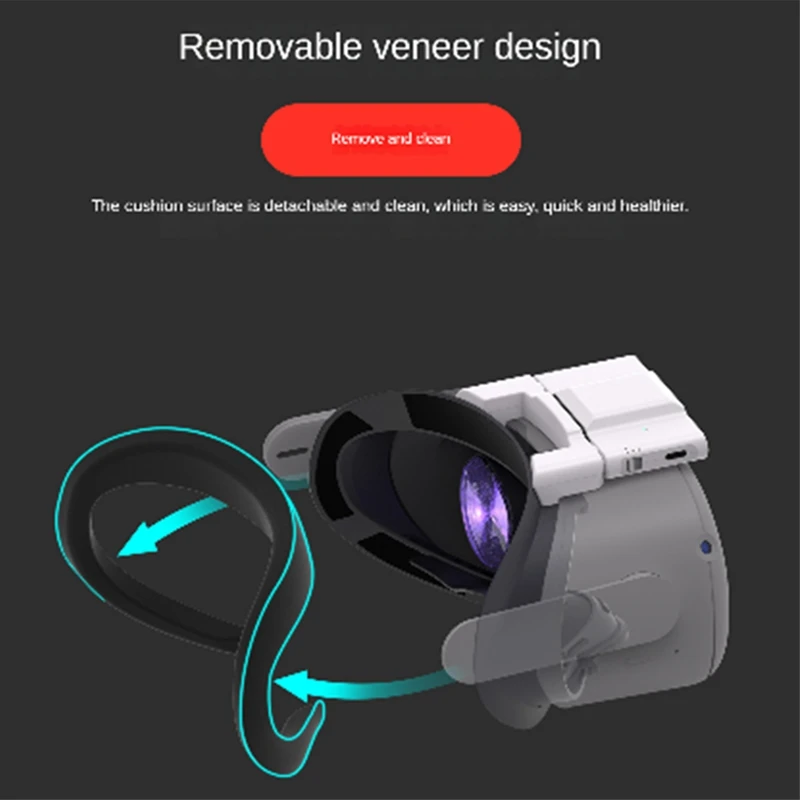 Air Circulation Cooling Mask Circulation Mask Q2 VR Portable Magnetic Relief Fogging Fan Accessories For Oculus Quest2