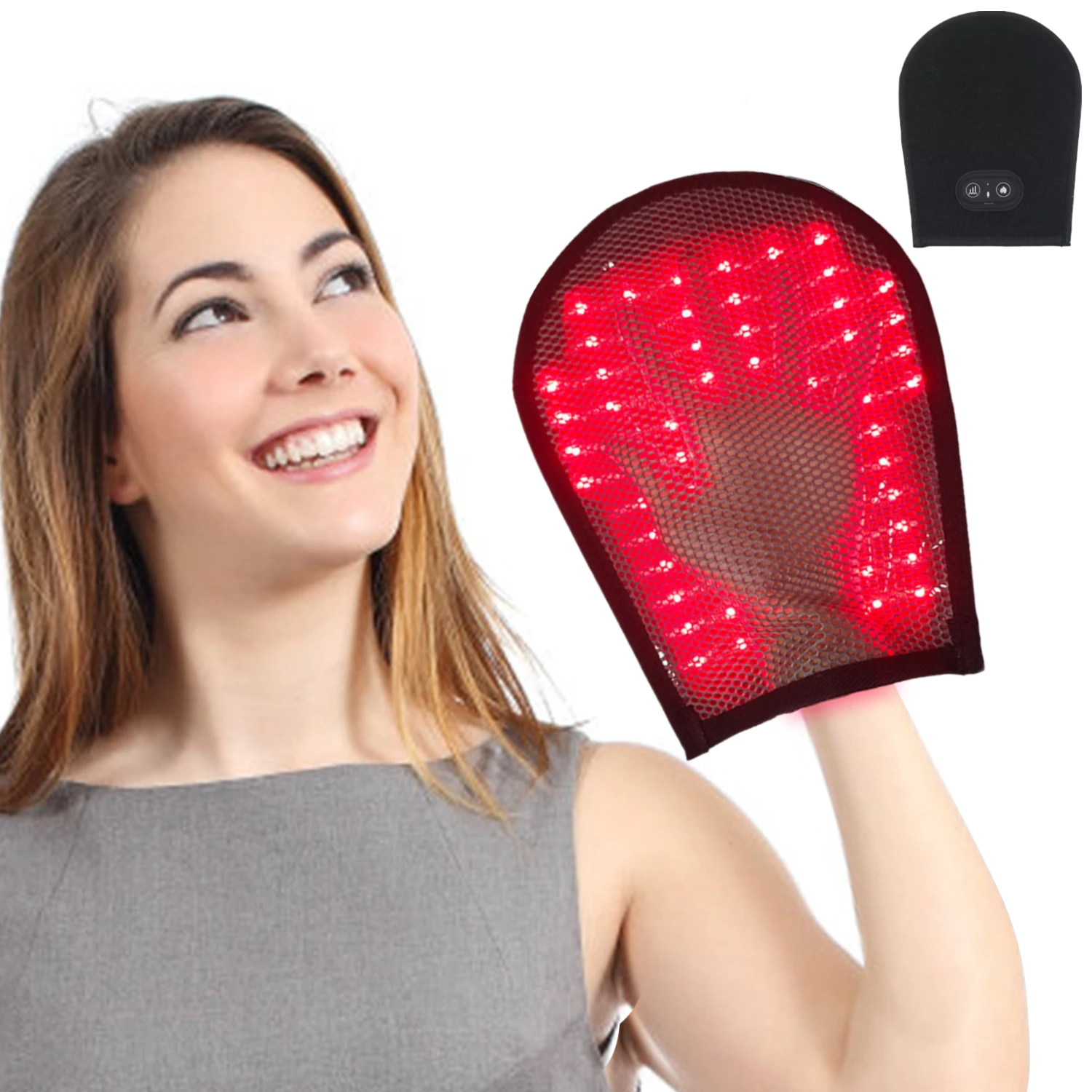 

Red Light Therapy Gloves for Hands,Red & Near-Infrared,Dual Wavelength 660&850 nm,Wireless&Rechargeable for Hand&Wrist Treatment
