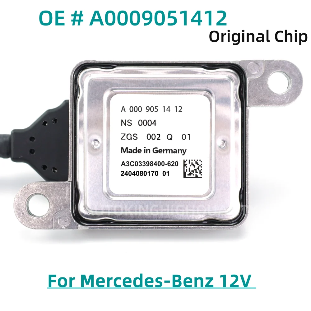 Sensor NOX A0009051412 0009051412 Untuk Mercedes-Benz W166 W172 W205 W221 W251 W212 W207 W906 ML250 GL350