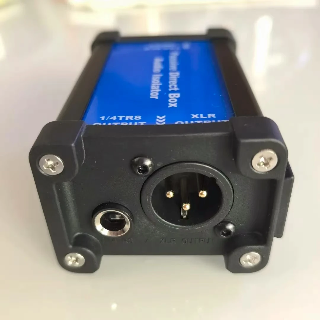 Aluminum alloy Audio Isolator Box Passive Direct Box Audio Isolator